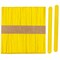 CraftySticks Colored Wood Craft Sticks 4.5 Inch, Red Orange Yellow Green Blue Purple White Black Pink Brown Popsicle Sticks